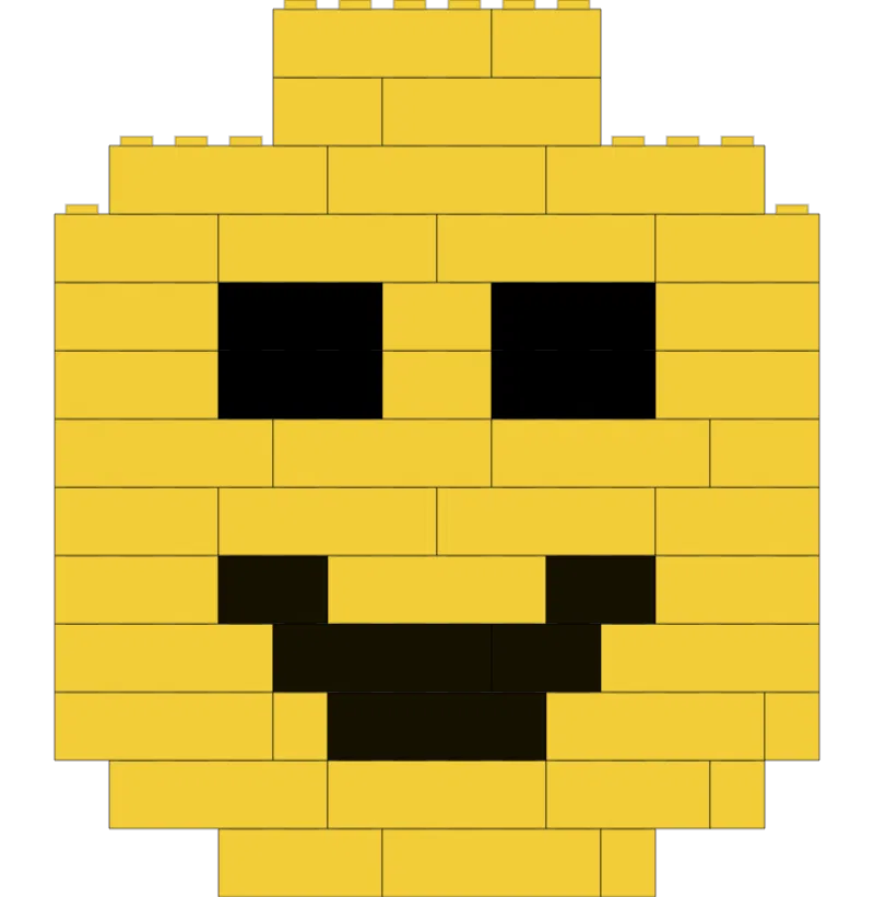 Animoitu neliölogo – vaihtuvat ihonsävyt